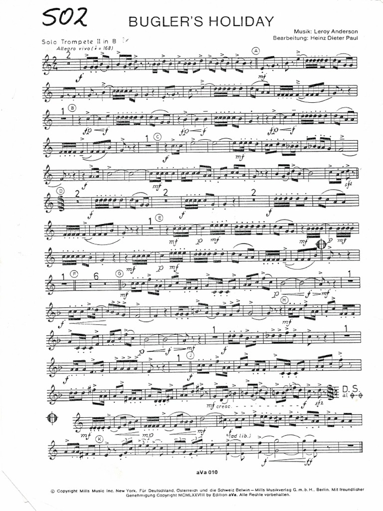 Bugler's holiday | PDF