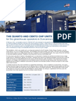 The Quanto and Cento CHP Units: For The Greenhouse Operators in Duncannon, USA