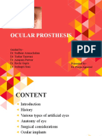 15.Ocular prosthesis