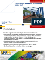 Preservasi Sistem Lantai Panel Segmental Ortothropik Baja Di Jembatan Rangka Baja