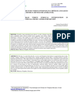 Programa de Exercícios Versus Intervenção Cirúrgica em Lesão Degenerativa de Menisco: Revisão de Literatura