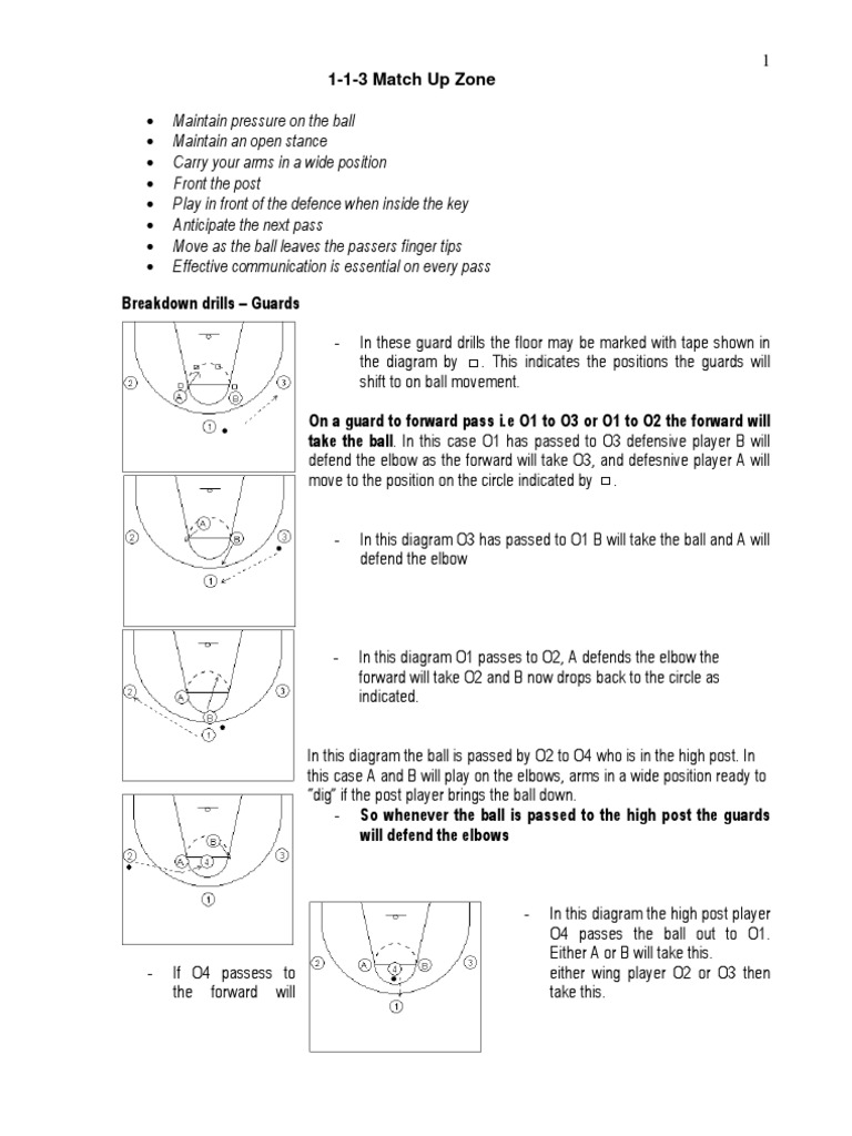 113 Match Up Zone PDF Ball Games Football Codes