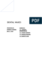 DENTAL WAXES