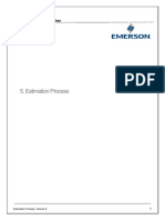 Estimation Process - Volume 5