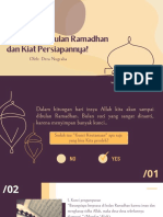 Keutamaan Bulan Ramadhan Dan Kiat Persiapannya!: Oleh: Dera Nugraha