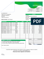 Cotización: Cliente