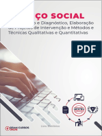 Investigacao e Diagnostico Elaboracao de Projetos de Intervencao e Metodos e Tecnicas Qualitativas e Quantitativas E1669209700