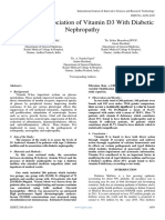 A Study On Association of Vitamin D3 With Diabetic Nephropathy