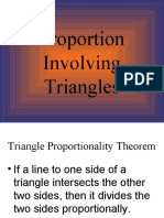 Proportion - Involving - Triangles Math Grade 9