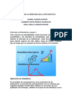 Derivada en Estadística