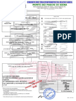 BORDEREAU DE VIREMENT DES FONDS de Sastre