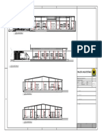 Projeto Arquitetônico: 1 Corte Longetudinal 01