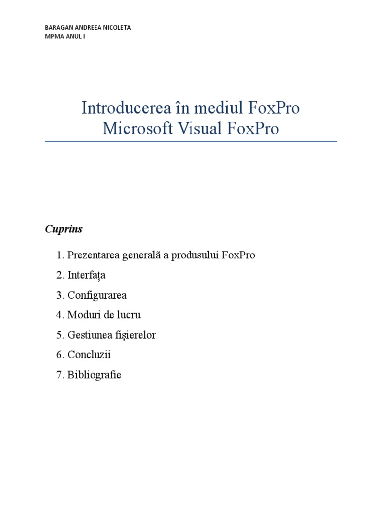 Proiect Informatica Aplicata | PDF