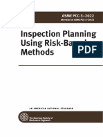 Inspection Planning Using Risk-Based Methods: An American National Standard