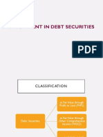 Investment in Debt Securities