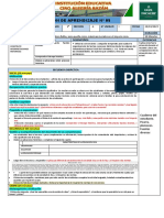 Sesión de Aprendizaje 5 CCss 2°A 28-03-23