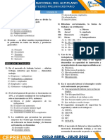 Sectores Economicos: Área: Ingenierias Curso: Economia Semana 04