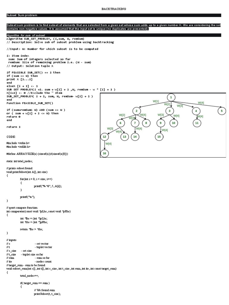 BACKTRACKING[1] | PDF