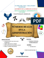 Los Numeros Reales en La Admin