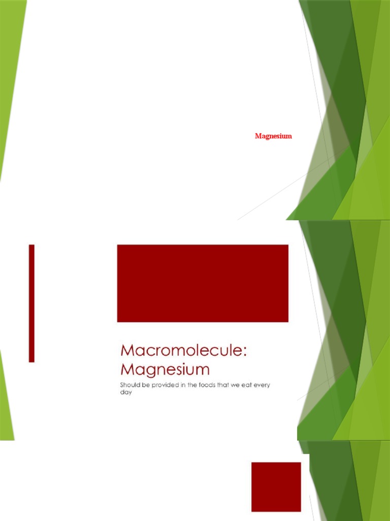 Magnesium PDF