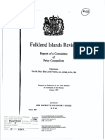 Falklands Review Report