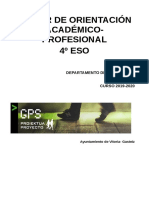 Dosier de Orientación Académico-Profesional 4º ESO