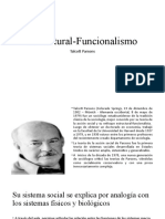 Estructural-Funcionalismo: Talcott Parsons