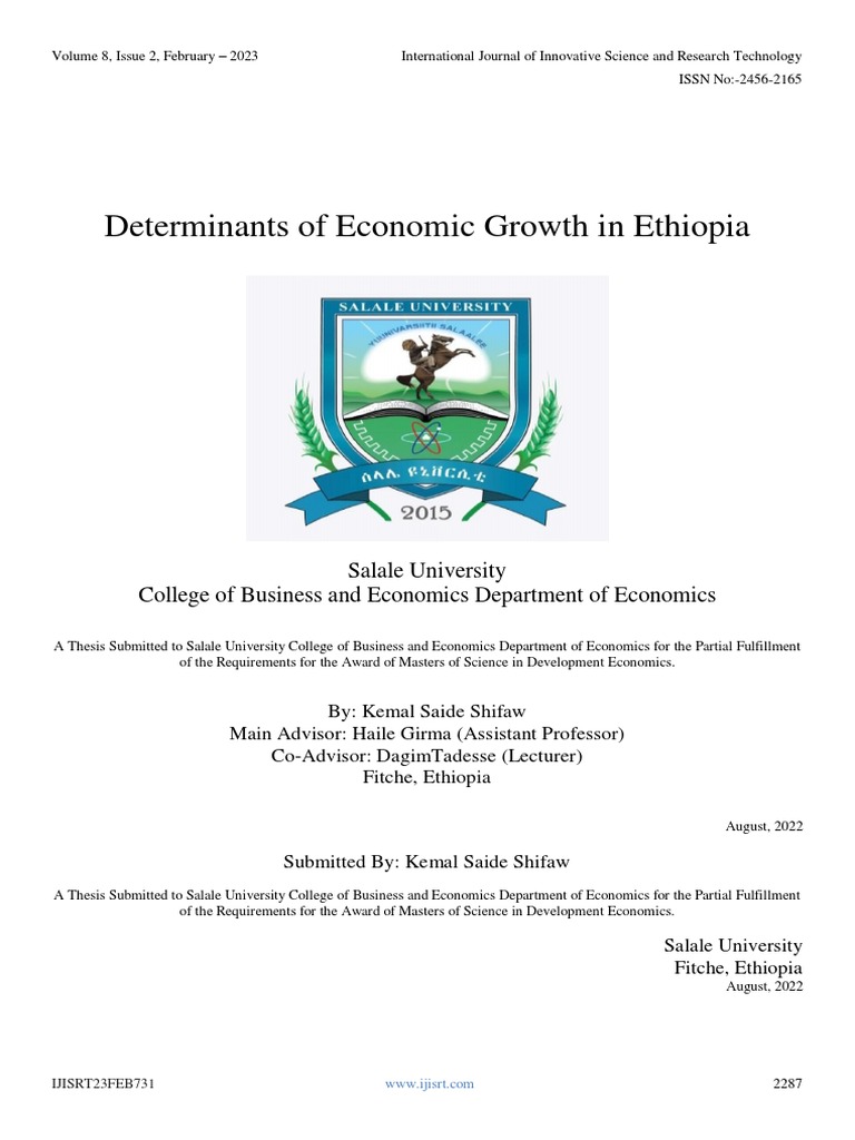 determinants-of-economic-growth-in-ethiopia-pdf-economic-growth