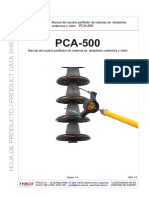 Manual Del Usuario Perfilador de Aisladores Cerámicos y Vidrio - PCA-500