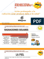 La Exposición Prolongada A La Radiación Solar Produce Daño A La Salud"