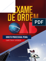 DIREITO PROCESSUAL PENAL: COMPETÊNCIA E JURISDIÇÃO