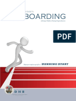 Onboarding: Running Start