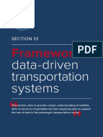 Data-Driven Transport - Policy Framework