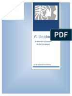 VI Unidad: Evaluación Y Cóntról de La Estrategia