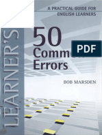 (Writing) 50 Common Errors by Bob Marsden