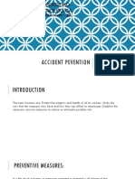Accident Pevention
