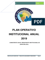 Plan Operativo Institucional