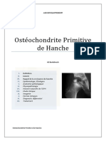 Ostéochondrite Primitive de Hanche: I. II. Iii