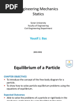 1- Equilibrium of a Particle