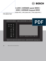 AVENAR Panel V 3.x Operation Manual esES 94509376651