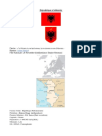 République D'albanie: Toi L'albanie, Tu Me Fais Honneur, Tu Me Donnes Le Nom D'albanais