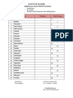 DAFTAR HADIR New 2018