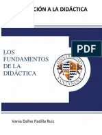 Los Fundamentos de La Didáctica