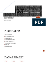 Projekt: PUNOI: Dorela Vitija XI/10 LËNDA: Gjuhë Gjermane DATA: 21.11.2021