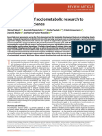 Contributions of Sociometabolic Research To Sustainability Science