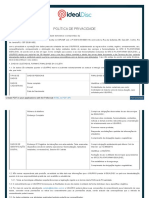 Política de Privacidade: Create PDF in Your Applications With The Pdfcrowd