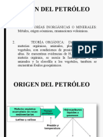 Origen Del Petróleo