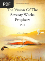 The Vision of The Seventy Weeks Prophecy: Third Exodus Assembly