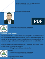 Los Actos de Jurisdiccion Voluntaria en Nicaragua