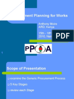 Procurement Planning Process